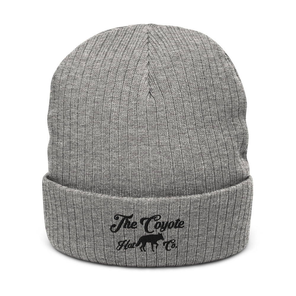 Recycled Cuffed Beanie Gray